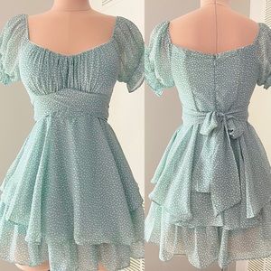 NEW Fashion boutique High quality romper dress cute trendy sexy - Sage